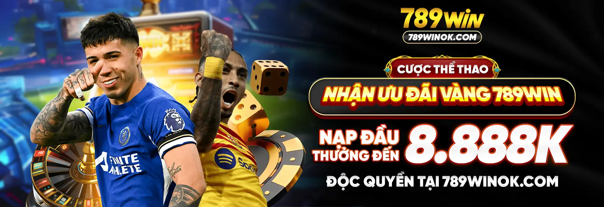 Cược thể thao nhận ưu đãi vàng tại 789win